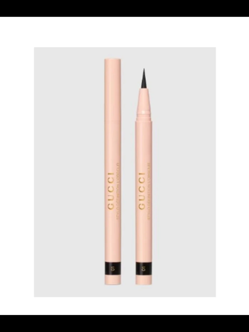 Gucci Beauty Felt-Tip Liquid Eyeliner Stylo Definition In Black NIB✨ FREE GIFT ✨